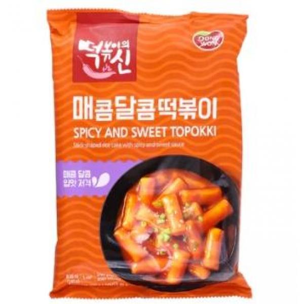 DongWon Spicy and Sweet Topokki Pouch 240g