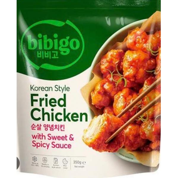 CJ Bibigo Korean Style Fried Chicken Boneless Chicken Meat-sweet&spicy 350g