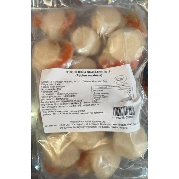 King scallops 1kg