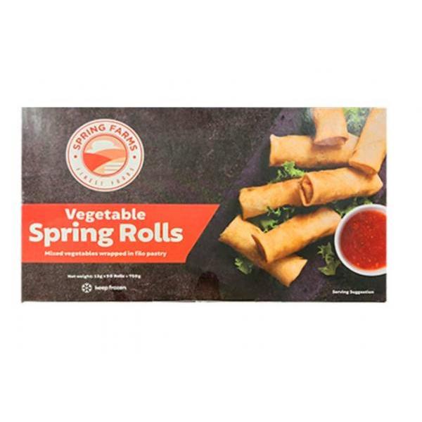 Spring Farm Vegetable Spring Rolls 50pcs