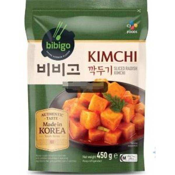 CJ Bibigo Sliced Radish Kimchi 450g