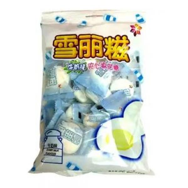 Marshmallow with filling milk flavour 100g