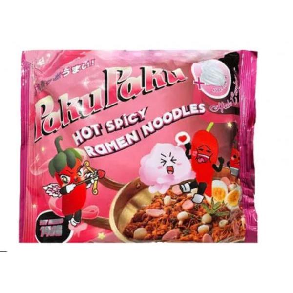 paku paku hot spicy ramen noodles 140g