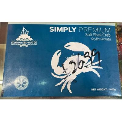 Simply Premium soft shell crab 1kg 