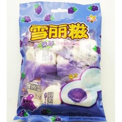 Marshmallow with filling  grape flavour 100g