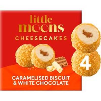 Little Moons Caramelised Biscuit & White Chocolate Cheesecake Mochi 120g