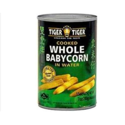 Tiger Tiger Whole Baby Corn 425g