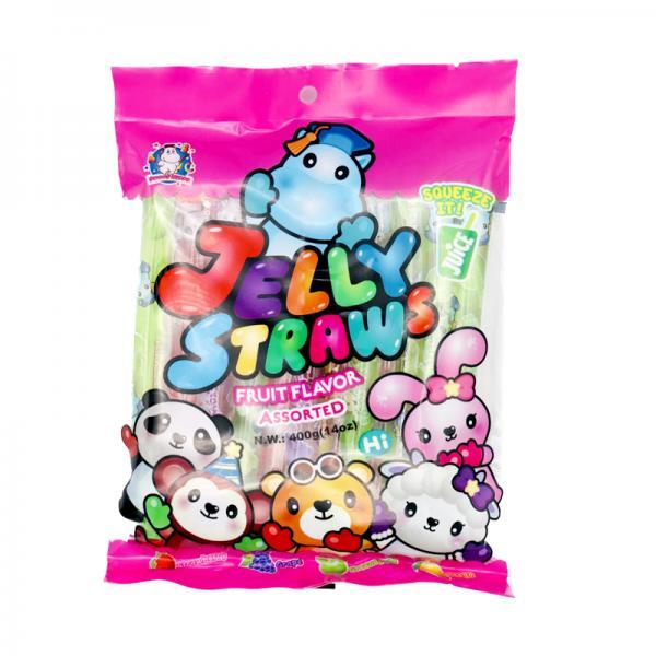 Animal Friends Jelly Straws  400g