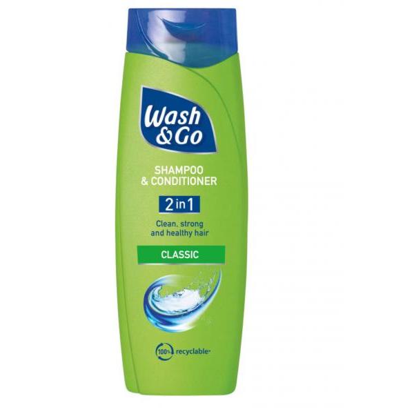 Wash & go 2 in 1 shampoo 400ml