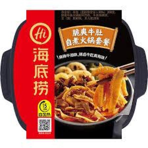 HDL Spicy Crispy Mix Beef Self Heating Hot Pot 435g