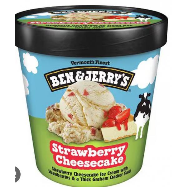 Ben & Jerry's Ice Cream Strawberry Cheesecake 72g