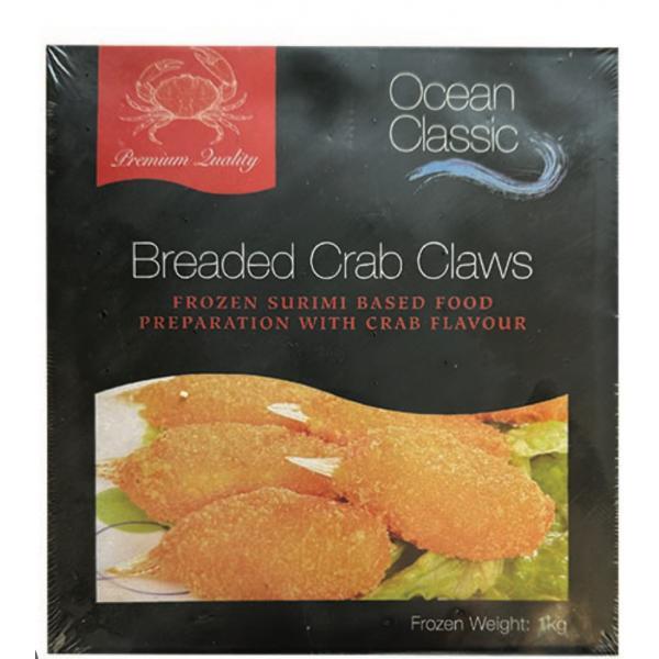 Ocean Classic Breaded Crab Claws 1kg