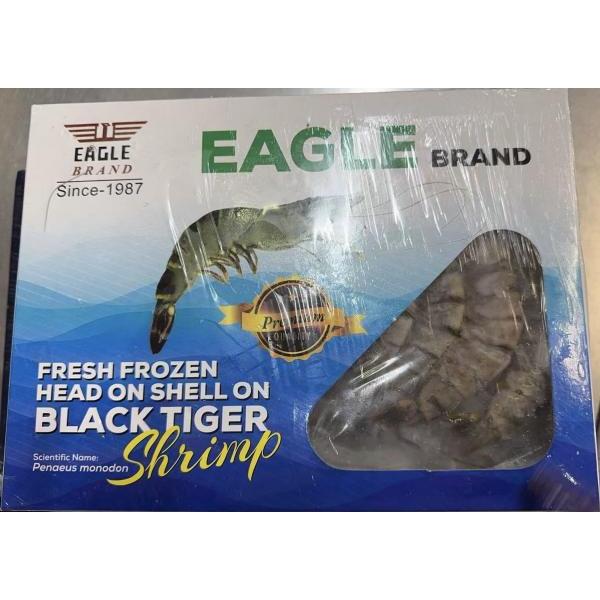 Eagle Brand black tiger shrimp 1kg