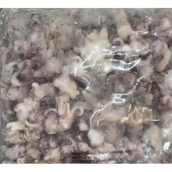 Cooked squid tentacles 600g 