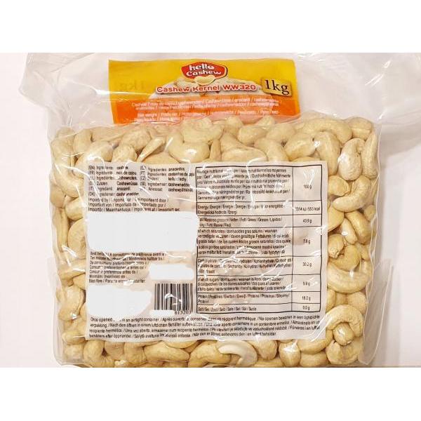 Hello Cashew Nuts WW320 1kg