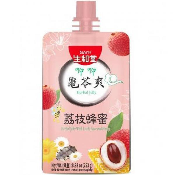 SU Herbal Jelly Drink Litchi & Honey 253g