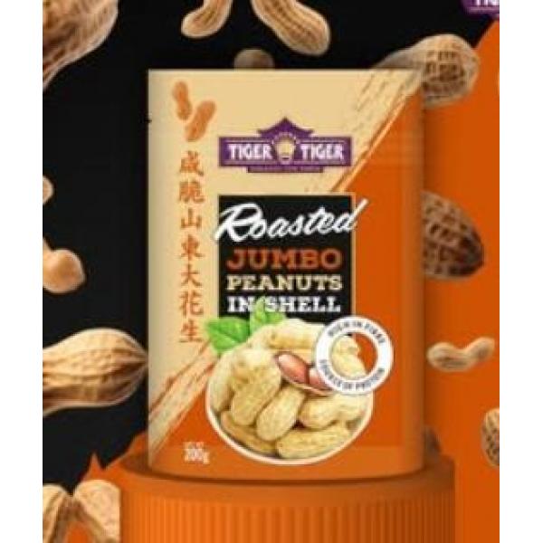 TT roasted jumbo peanut in shell 200g