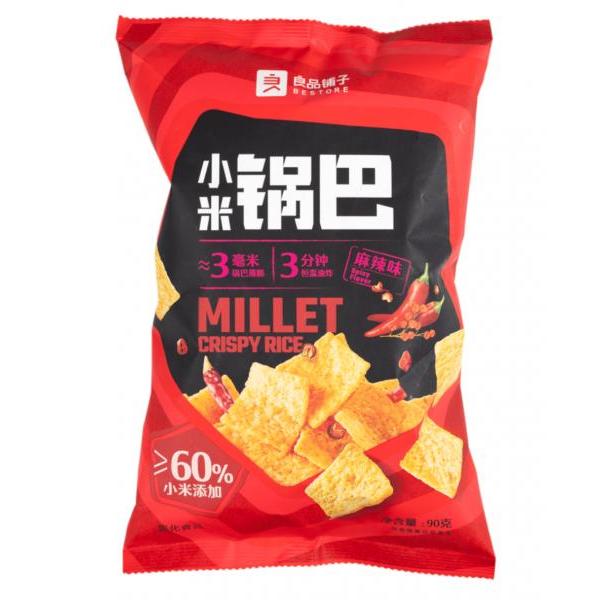 BS Millet Crips -hot&spicy flv 90g