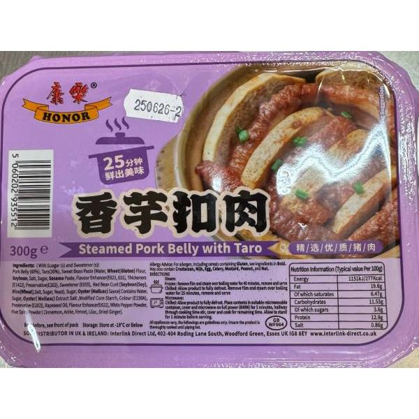 HR Steamed pork belly with taro 300g