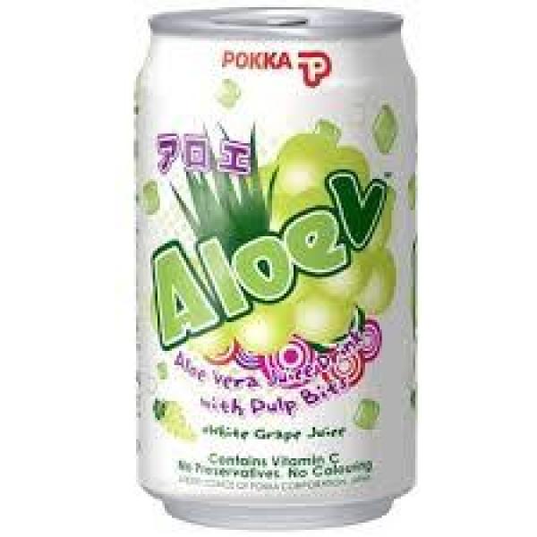 Pokka Aloe Vera White Grape Juice Drink 300ml