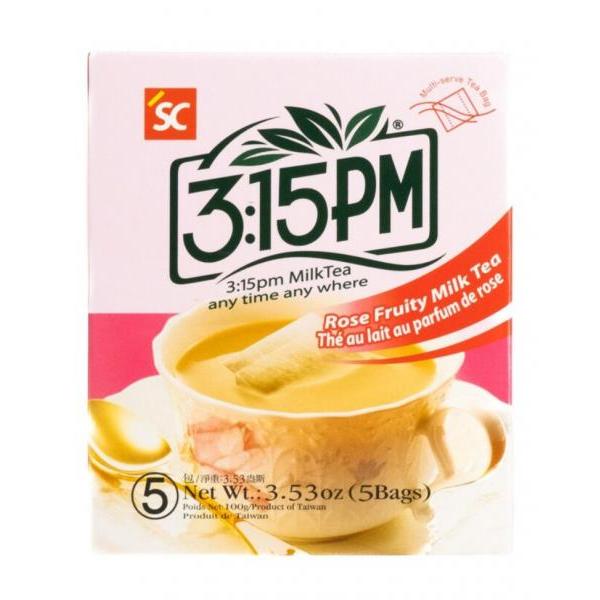 3:15pm Rose Fruity Milk Tea 5pacjs