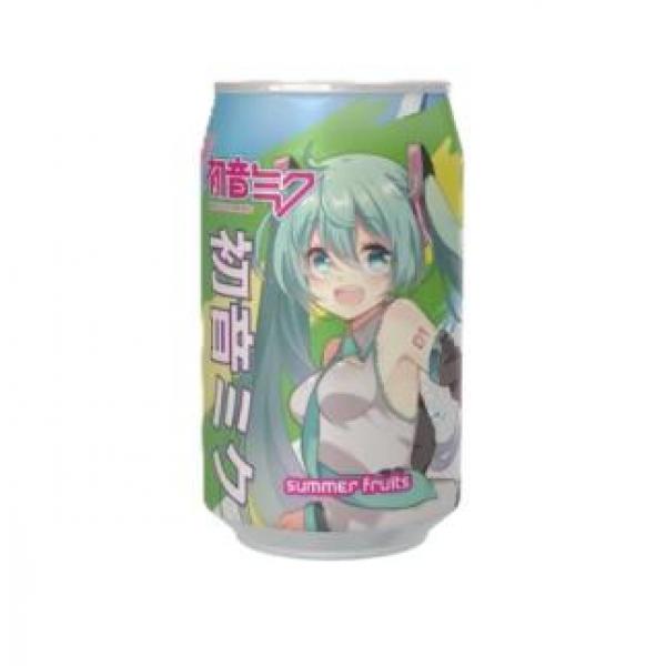 Kawaji Hatsune Miku Summer Fruits Flavour Soda 330ml