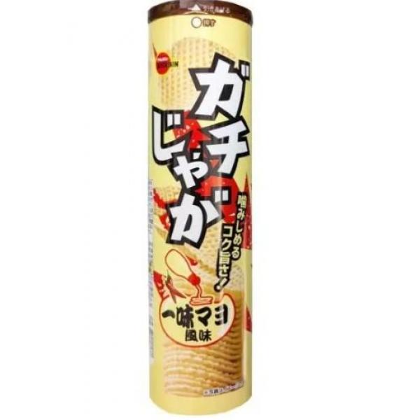 Bourbon Gachi Potato Chips Mayonnaise Flav 98g 
