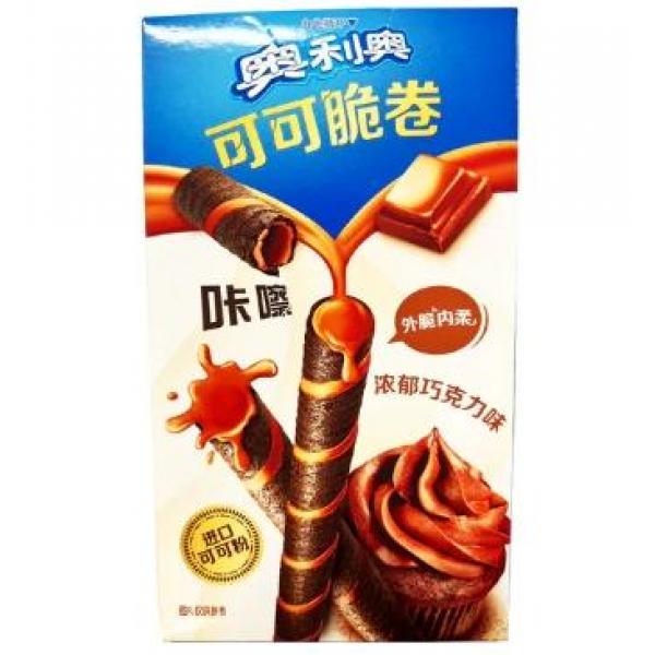 Oreo Cocoa Crisp Rolls Chocolate 50g