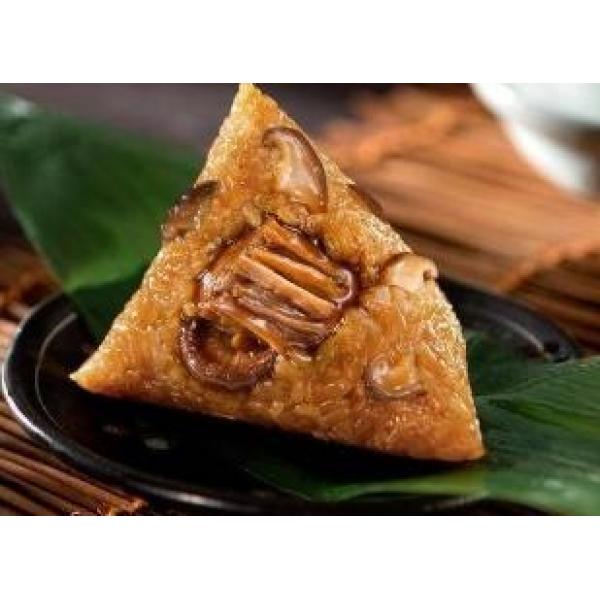 Handmade zongzi  dried mushroom pork 