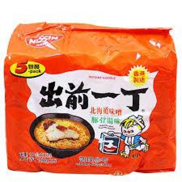 Nissin Hokkaido Miso Tonkotsu Flavour Noodles 5Packs