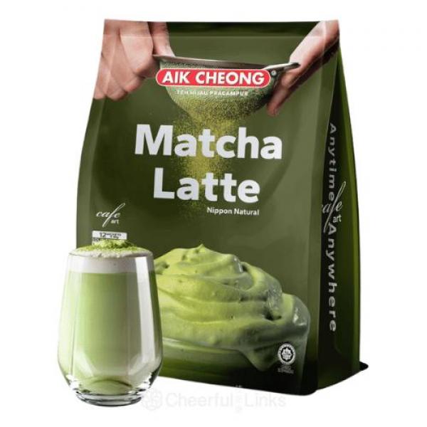Aik Cheong Green Tea Matcha Latte 25gx12