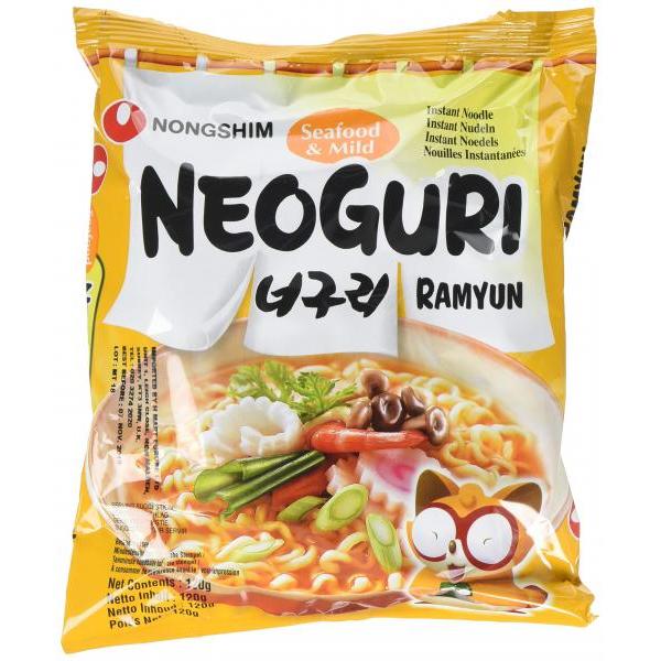 Nongshim Neoguri Seafood Mild 120g