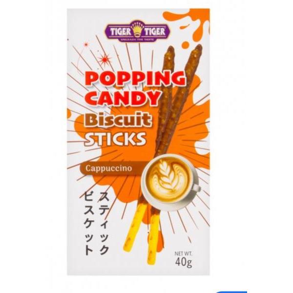 Tiger Tiger Biscuit Sticks Cappuccino 40g