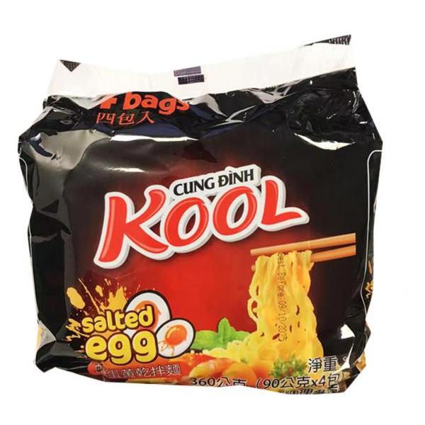 CungDinhKool Salted Egg Noodle Multi 360g