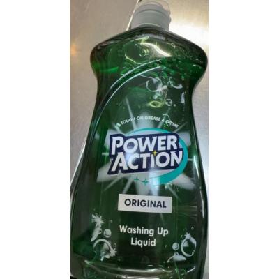 Power Action washing up liquid 
