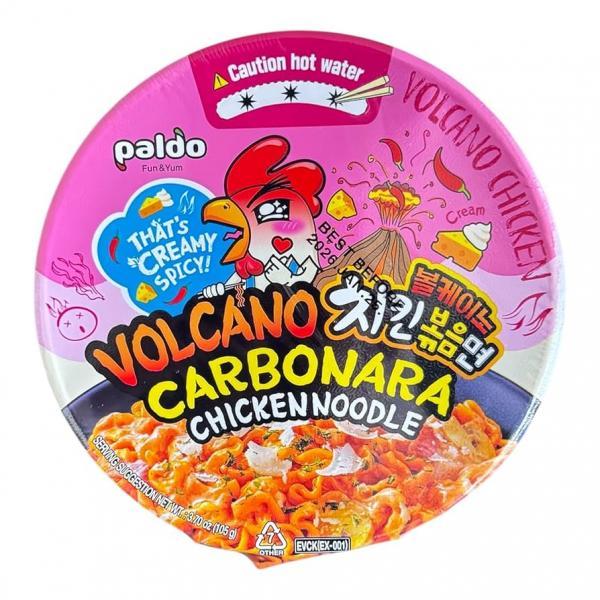 Paldo Volcano Carbonara Chicken Noodle King Cup  105 g 