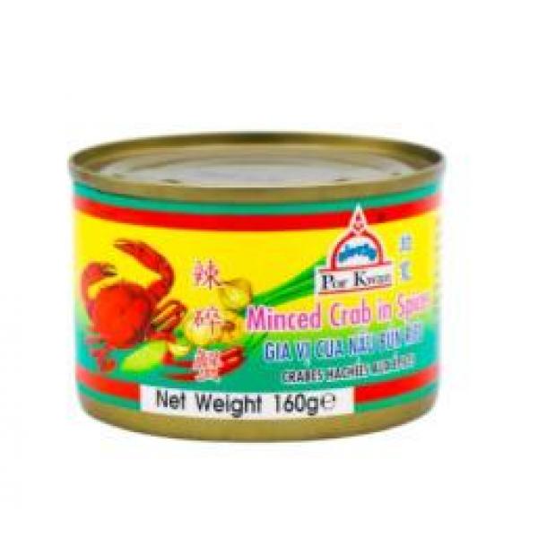 POR KWAN Minced Crab In Spices 160g