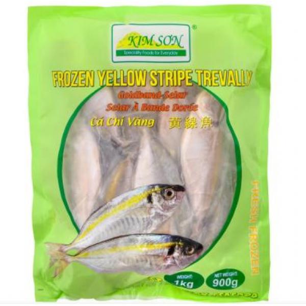 Kim Son Frozen Yellow Stripe Trevally 1kg