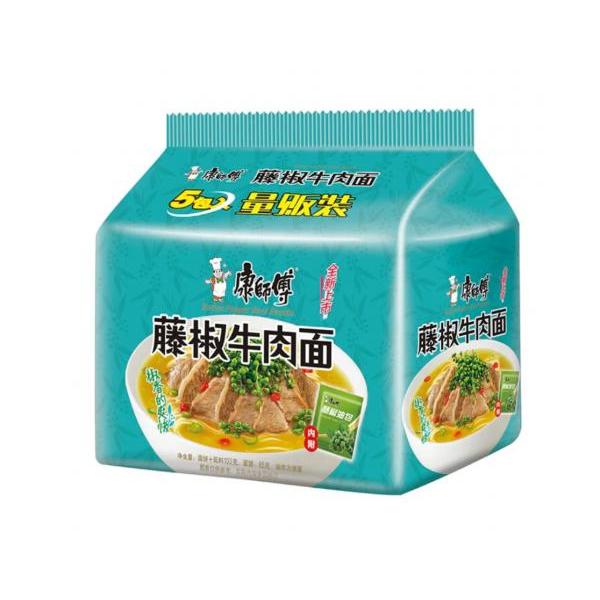 KSF Instant Noodle-Rattan pepper beef 5pcs