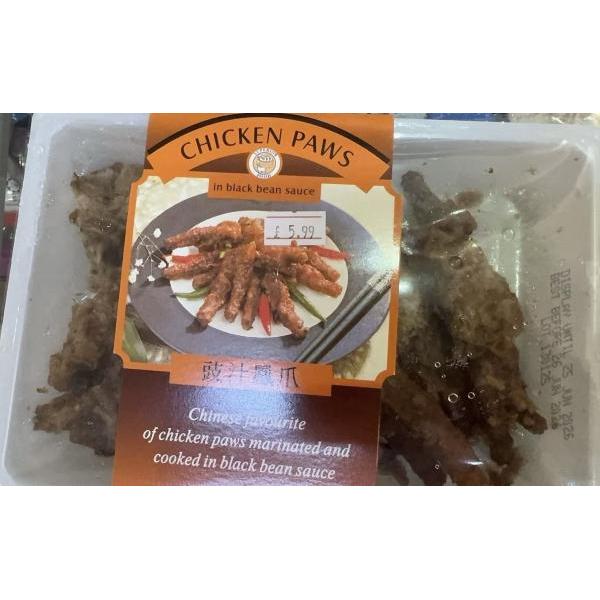 Chicken Paws in black bean sauce 