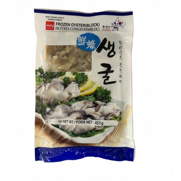 Wang frozen oysters 453g