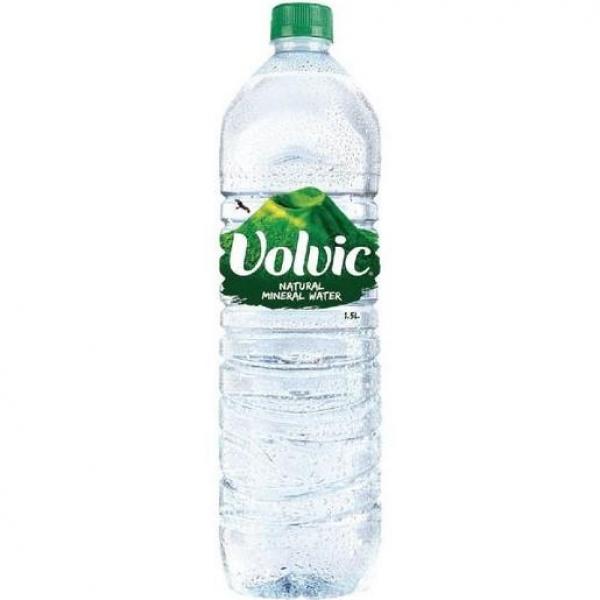 Volvic Natural Bottled Mineral Still Water 1.5L