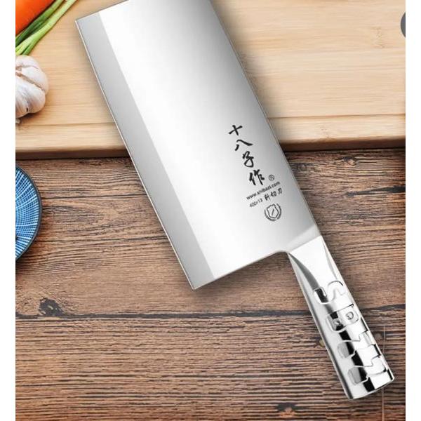 SBZ cleaver knife with stainless handle 