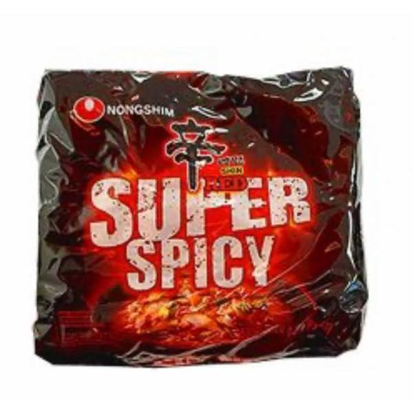 Nongshim super spicy ramen 5pcs 