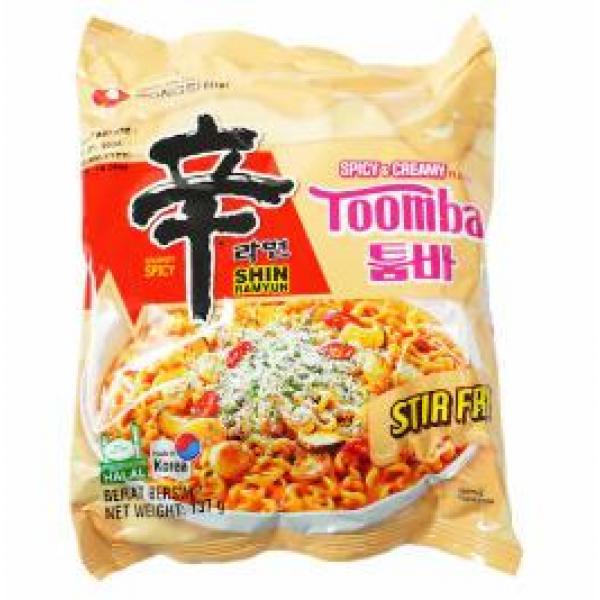 Nongshim Shin Ramyun Stir Fry Toomba (Spicy & Creamy Flavour) 137g