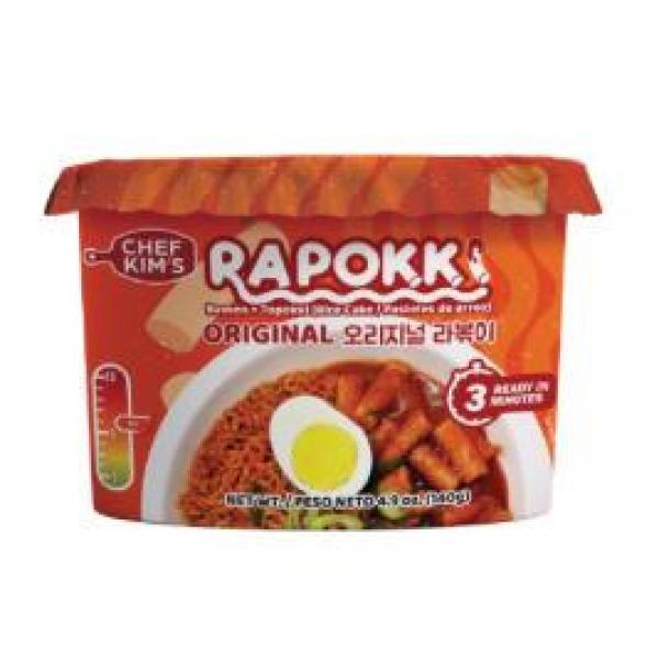 Chef Kims Rapokki Original Sweet & Spicy Flavour 145g