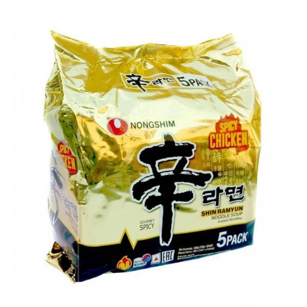 Nongshim Spicy Chicken Shin Ramyun 5packs 
