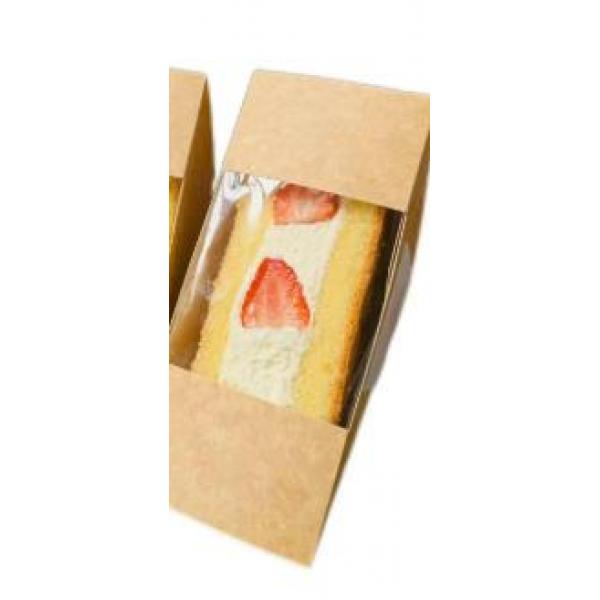 Strawberry cake sandwich 