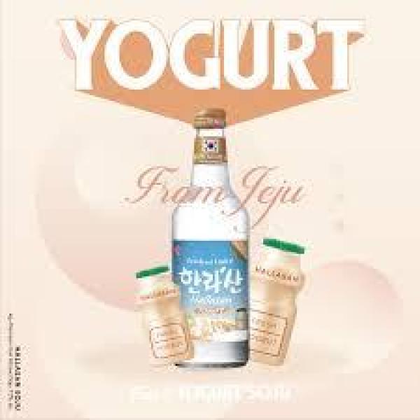 HALLASAN  LIQUEUR YOGURT FLAVOUR 375ML