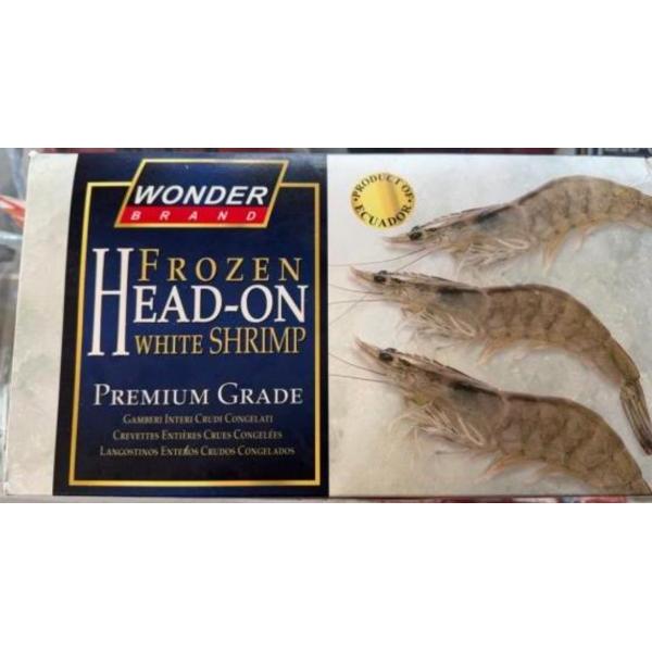 Wonder Frozen Head On Shrimp 20/30